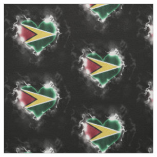 Powerful Guyana Fabric