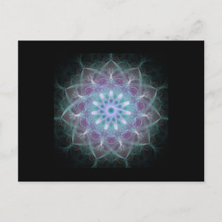 Powerful High Energy Mandala Postcard