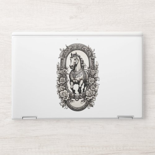 Powerful Horse HP Laptop Skin