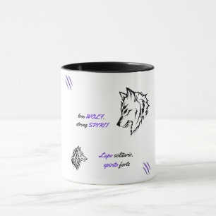 Powerful Lone Wolf Mug