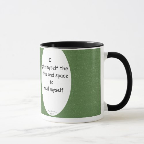 Powerful mantra for healing yourself Mug