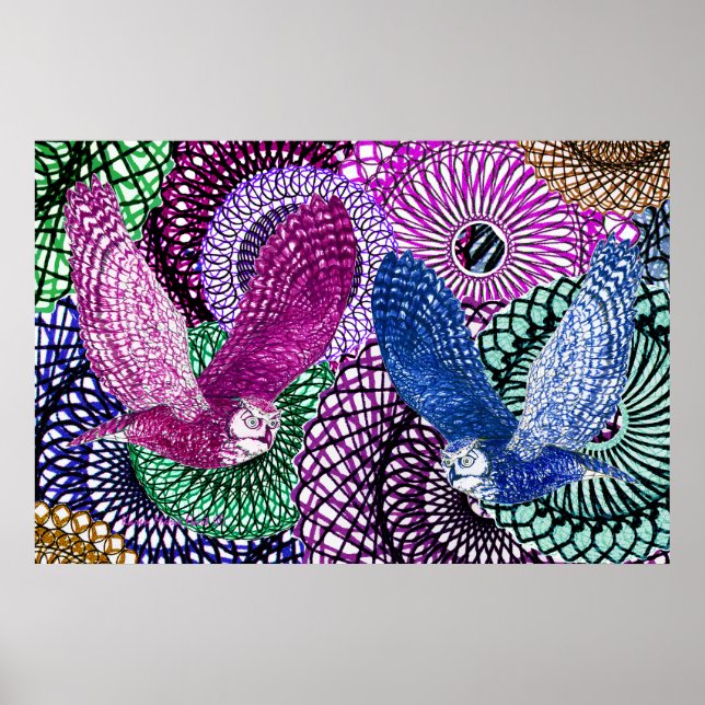 Powerful Owls Poster (Front)