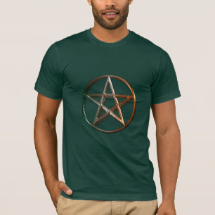 Powerful Pagan Pentacle Design T-Shirt