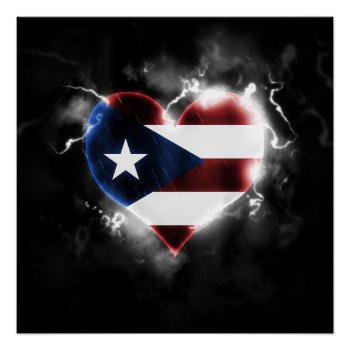 Powerful Puerto Rico Poster by OfficialFlags at Zazzle