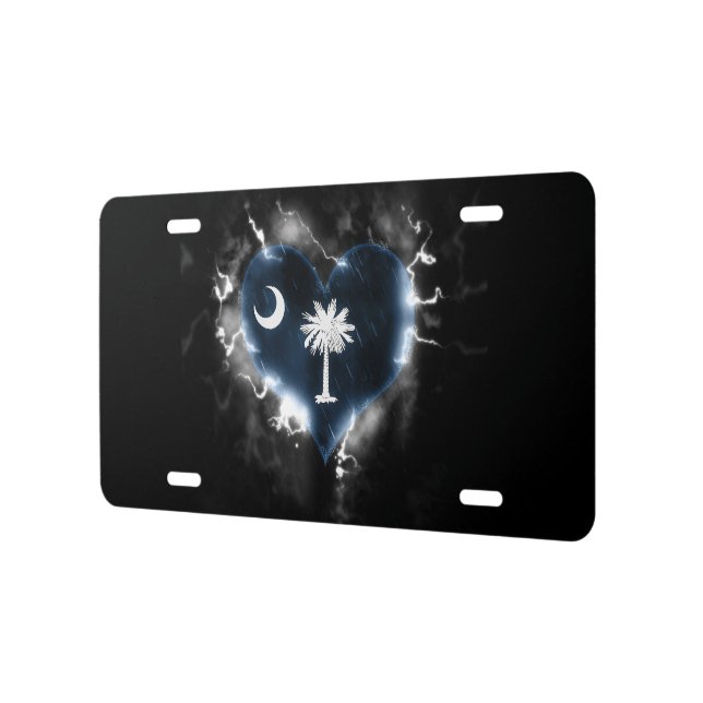 Powerful South Carolina License Plate (Left)