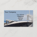 Powerful Speed Boat Business Card at Zazzle