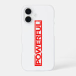 Powerful Stamp iPhone 16 Case