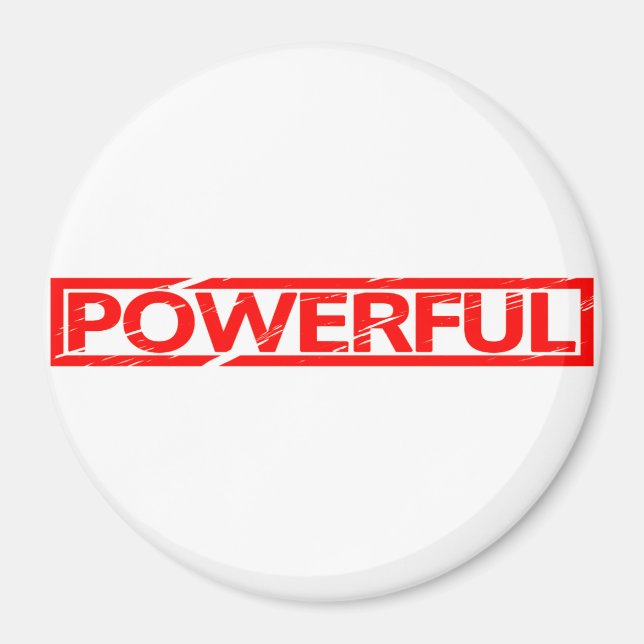 Powerful Stamp Magnet (Front)
