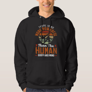 Powerful Than The Human Mind Aikido Karate Jiu Jit Hoodie