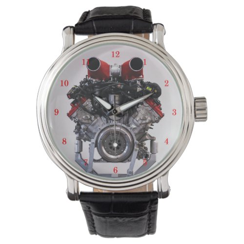Powerful V8 Engine Watch