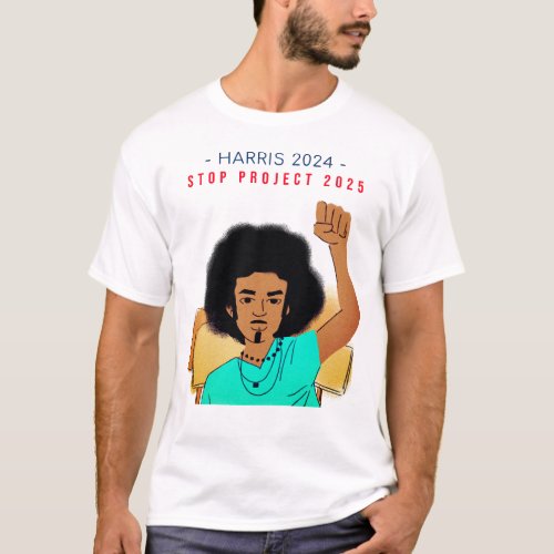 Powerful Voice Harris 2024 T_Shirt