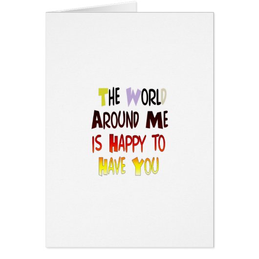 Powerful Welcome Message: A Motivational Quote (Front)