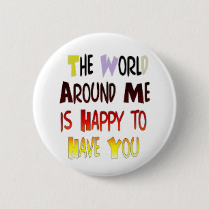 Powerful Welcome Message: A Motivational Quote Button
