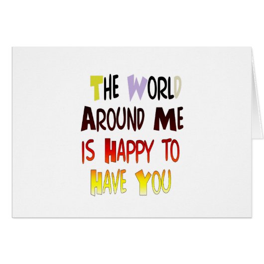 Powerful Welcome Message: A Motivational Quote Cards (Front Horizontal)