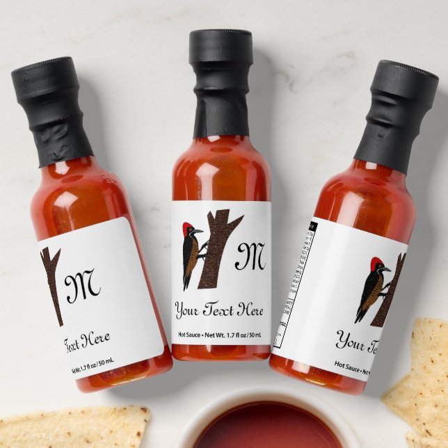 Powerful Woodpecker Hot Sauces (Laydown)