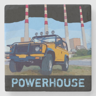 POWERHOUSE Stone Coaster