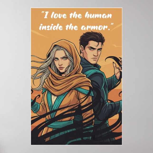 Powerless Book Quote Poster (Front)