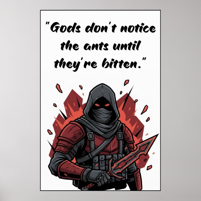 Powerless Book Quote Poster (Front)