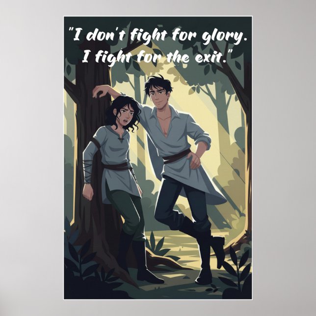 Powerless Quote Poster (Front)