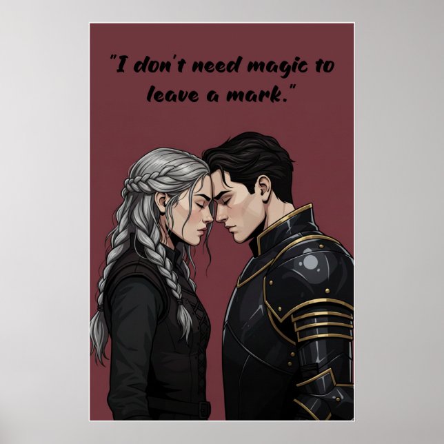 Powerless Quote Poster (Front)