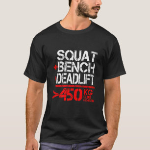 Powerlifting 450 kg Club Member T-Shirt
