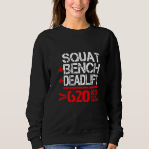 Powerlifting 620 kg Club Member Sweatshirt
