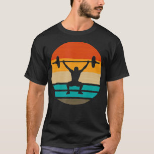 Powerlifting Weight Lifting Squat Bench Vintage T-Shirt