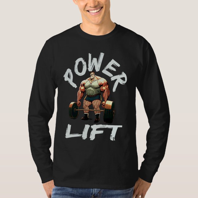 Powerlifting Workout Fitness  2 T-Shirt (Front)