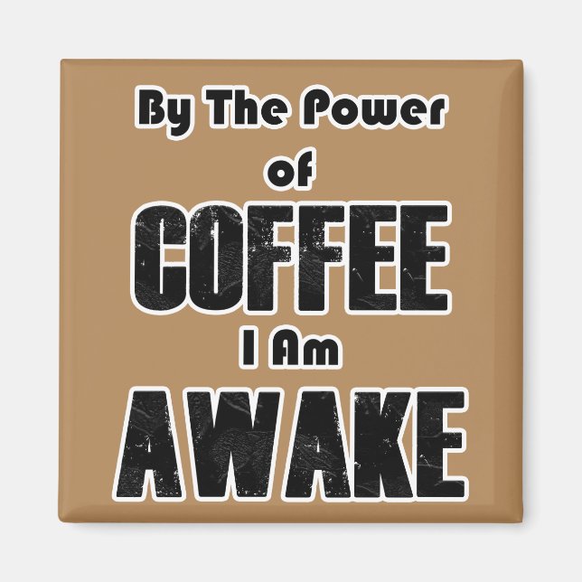 PowerofCOFFEE Magnet (Front)