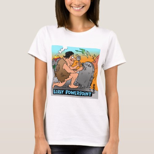 PowerPoint Cartoon Giftware T_Shirt