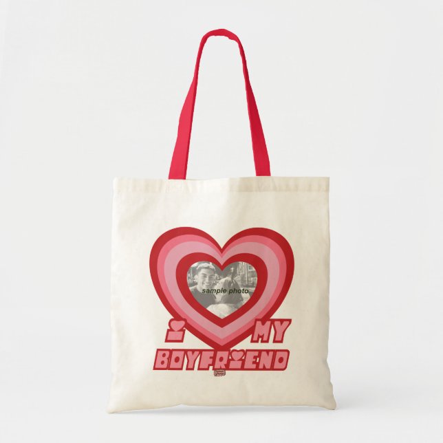 PowerPuff Dingus Heart- BOYFRIEND Tote Bag (Front)