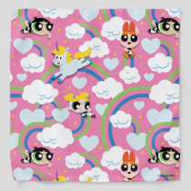 Powerpuff Girls & Donny Rainbow Pattern Bandana