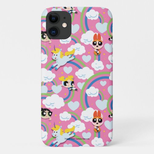 Powerpuff Girls  Donny Rainbow Pattern iPhone 11 Case