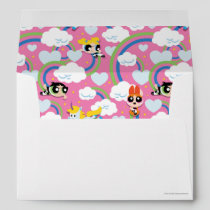 Powerpuff Girls & Donny Rainbow Pattern Envelope