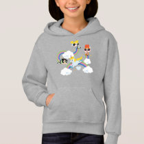 Powerpuff Girls & Donny Rainbow Pattern Hoodie