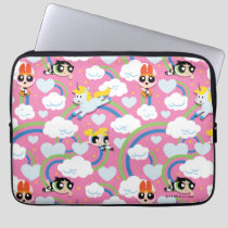 Powerpuff Girls & Donny Rainbow Pattern Laptop Sleeve