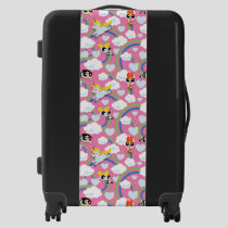 Powerpuff Girls & Donny Rainbow Pattern Luggage