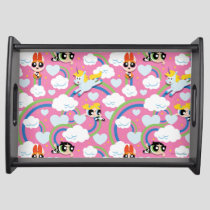 Powerpuff Girls & Donny Rainbow Pattern Serving Tray