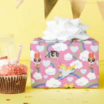 Powerpuff Girls & Donny Rainbow Pattern Wrapping Paper