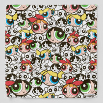 Powerpuff Girls Face Pattern Bandana