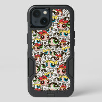 Powerpuff Girls Face Pattern iPhone 13 Case
