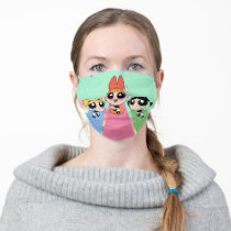 Powerpuff Girls Fly High Adult Cloth Face Mask