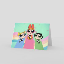 Powerpuff Girls Fly High Card
