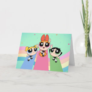 Powerpuff Girls Fly High Card