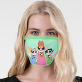Powerpuff Girls Fly High Face Mask (Worn Her)
