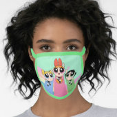 Powerpuff Girls Fly High Face Mask (Worn Her)