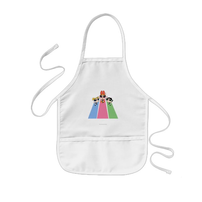 Powerpuff Girls Fly High Kids' Apron (Front)