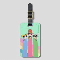 Powerpuff Girls Fly High Luggage Tag