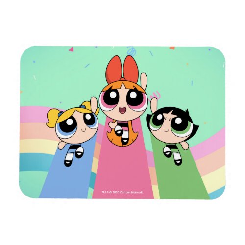 Powerpuff Girls Fly High Magnet