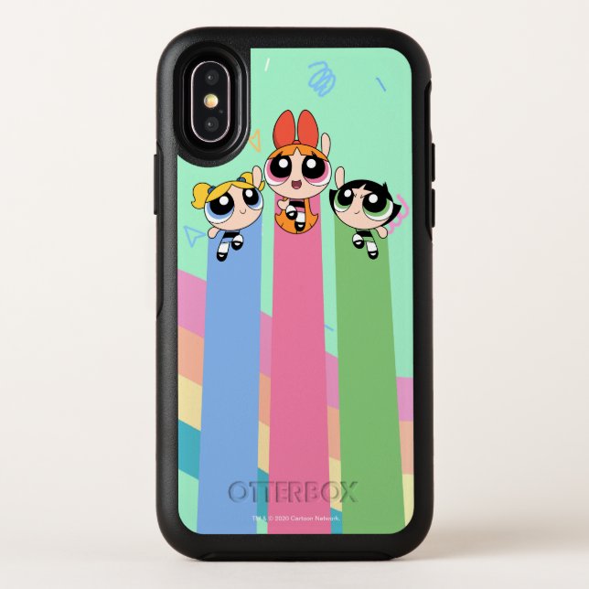 Powerpuff Girls Fly High Otterbox iPhone Case (Back)